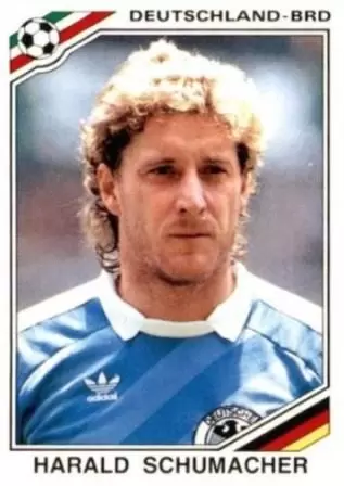 World Cup Story - Harald Schumacher (BRD) - WC 1986