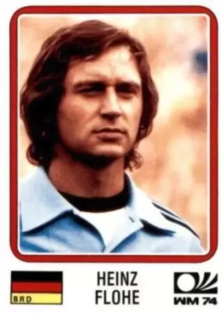 World Cup Story - Heinz Flohe (BRD) - WC 1974