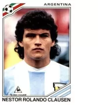 World Cup Story - Nestor Rolando Clausen (Argentina) - WC 1986
