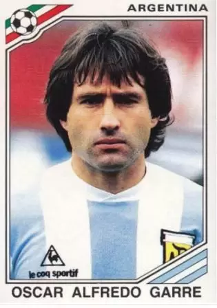 World Cup Story - Oscar Alfredo Garre (Argentina) - WC 1986