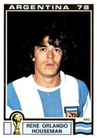 World Cup Story - Rene Orlando Houseman (Argentina) - WC 1978