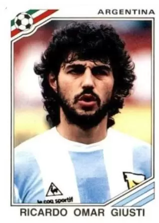 World Cup Story - Ricardo Omar Giusti (Argentina) - WC 1986