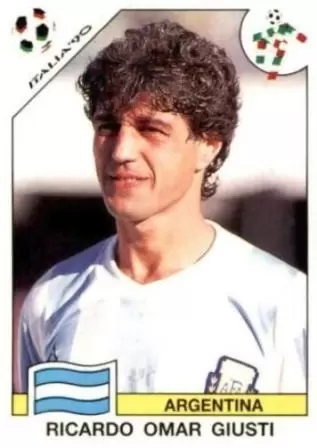 World Cup Story - Ricardo Omar Giusti (Argentina) - WC 1990