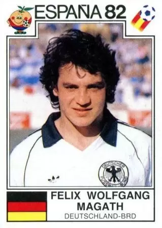 World Cup Story - Felix Wolfgang Magath (BRD) - WC 1982