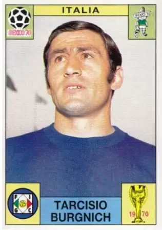 World Cup Story - Tarcisio Burgnich (Italia) - WC 1970