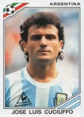 World Cup Story - Jose Luis Cuciuffo (Argentina) - WC 1986