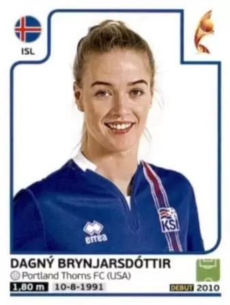 Women\'s Euro 2017 The Netherlands - Dagný Brynjarsdóttir - Iceland