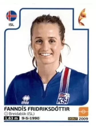 Women\'s Euro 2017 The Netherlands - Fanndís Fridriksdóttir - Iceland