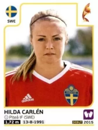 Women\'s Euro 2017 The Netherlands - Hilda Carlén - Sweden