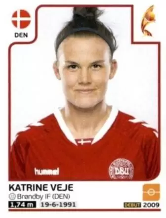 Women\'s Euro 2017 The Netherlands - Katrine Veje - Denmark