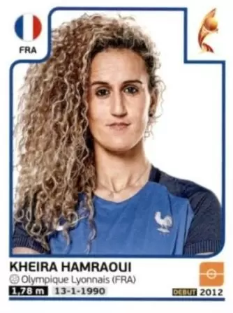 Women\'s Euro 2017 The Netherlands - Kheira Hamraoui - France