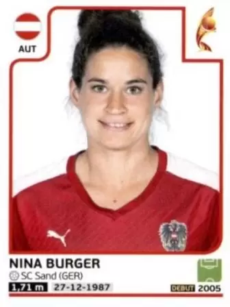 Women\'s Euro 2017 The Netherlands - Nina Burger - Austria