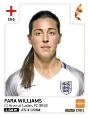 Women\'s Euro 2017 The Netherlands - Fara Williams - England