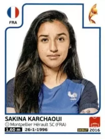 Women\'s Euro 2017 The Netherlands - Sakina Karchaoui - France