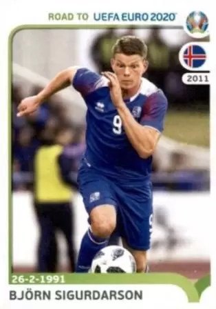 Road to Euro 2020 - Björn Sigurdarson - Iceland