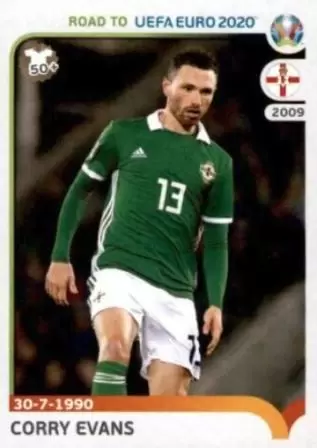 Road to Euro 2020 - Corry Evans - Northern Ireland