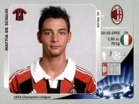 UEFA Champions League 2012/2013 - Mattia De Sciglio - AC Milan