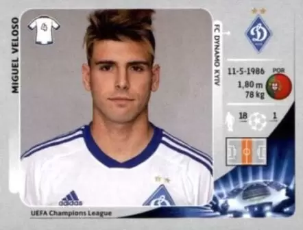 UEFA Champions League 2012/2013 - Miguel Veloso - FC Dinamo Kiev