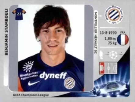 UEFA Champions League 2012/2013 - Benjamin Stambouli - Montpellier Hérault SC