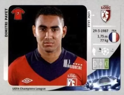 UEFA Champions League 2012/2013 - Dimitri Payet - LOSC Lille