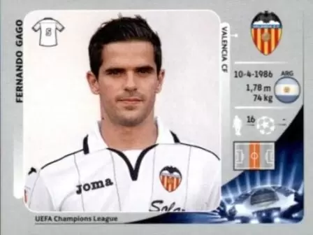 UEFA Champions League 2012/2013 - Fernando Gago - Valencia CF