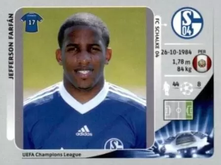 UEFA Champions League 2012/2013 - Jefferson Farfán - FC Schalke 04