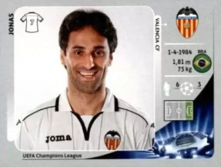 UEFA Champions League 2012/2013 - Jonas - Valencia CF