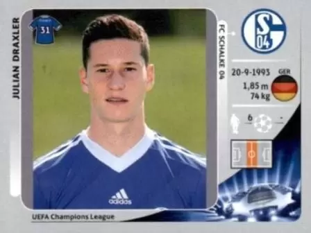 UEFA Champions League 2012/2013 - Julian Draxler - FC Schalke 04