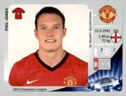 UEFA Champions League 2012/2013 - Phil Jones - Manchester United FC