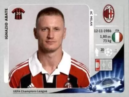 UEFA Champions League 2012/2013 - Ignazio Abate - AC Milan