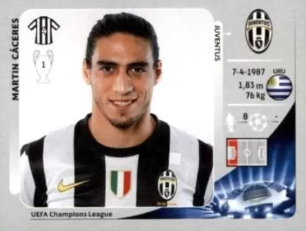 UEFA Champions League 2012/2013 - Martin Cáceres - Juventus