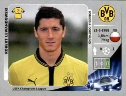 UEFA Champions League 2012/2013 - Robert Lewandowski - Borussia Dortmund