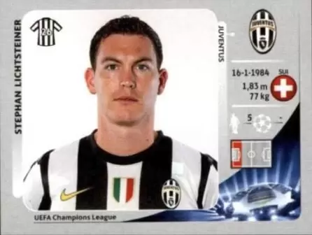 UEFA Champions League 2012/2013 - Stephan Lichtsteiner - Juventus