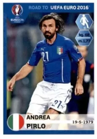 Road to Euro 2016 - Andrea Pirlo - Italia