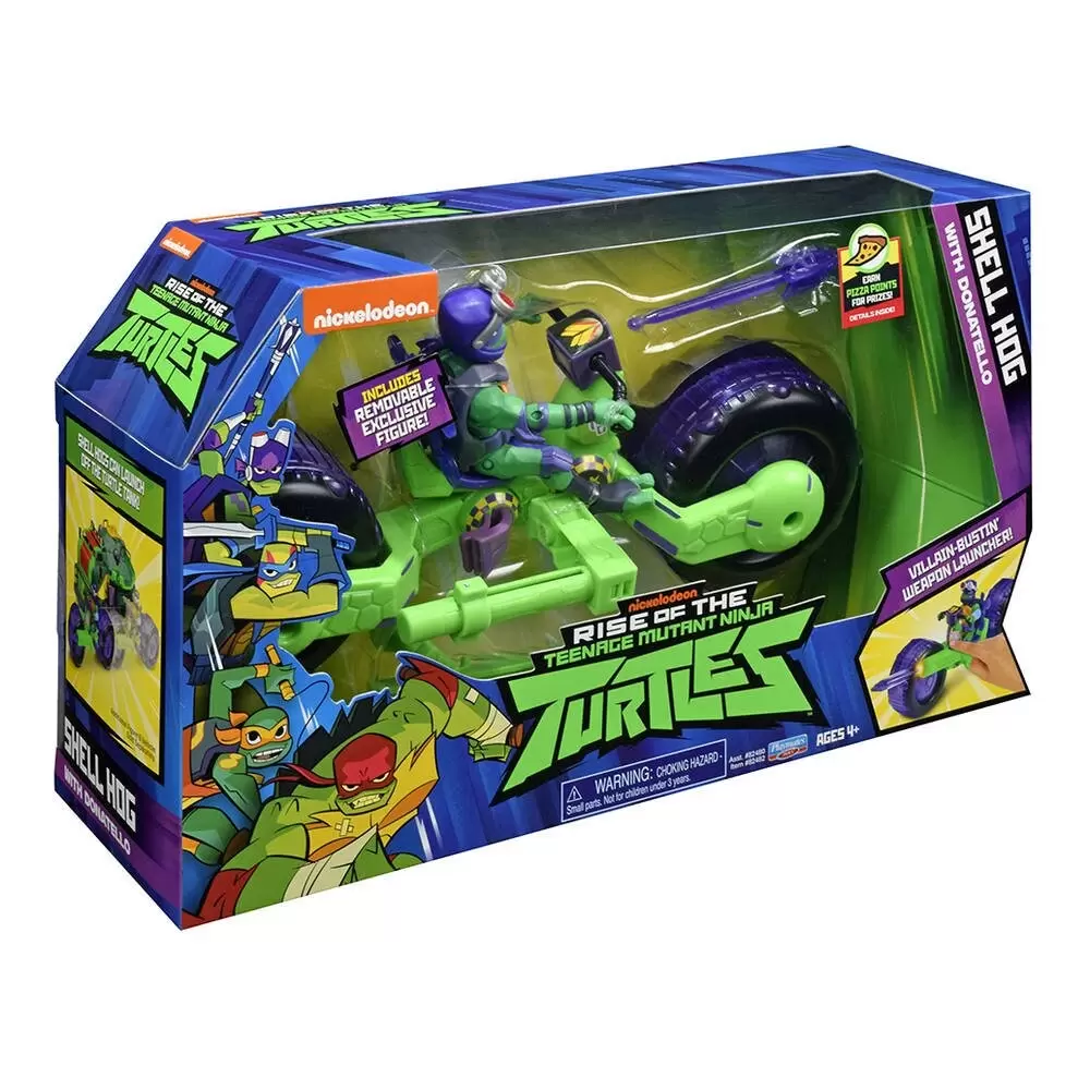 Rise of the Teenage Mutant Ninja Turtles - Shell Hog with Donatello