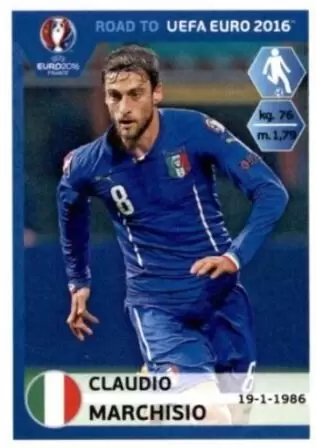 Road to UEFA Euro 2016 - Claudio Marchisio - Italia