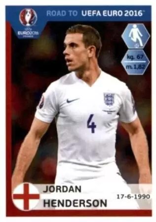 Road to UEFA Euro 2016 - Jordan Henderson - England