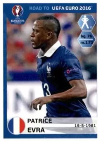 Road to Euro 2016 - Patrice Evra - France