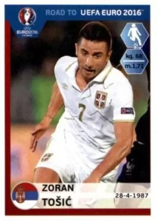 Road to UEFA Euro 2016 - Zoran Tosic - Srbija