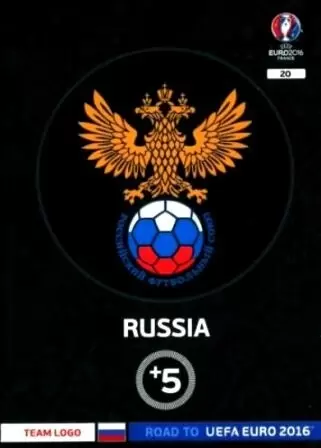 Adrenalyn XL - Road to UEFA Euro 2016 - Russia - Russia