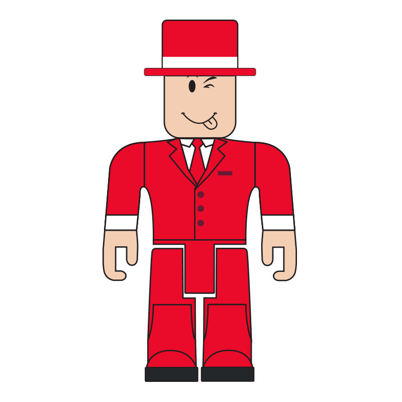 Alexnewtron Red Roblox Action Figure - red roblox