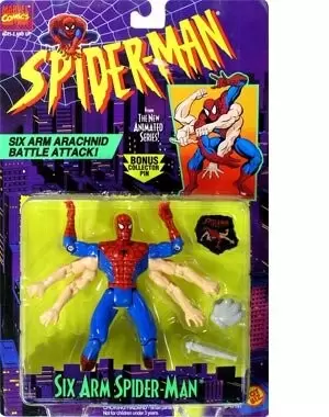 Spider-Man From The New Animated Series - Six Arm Spider-Man