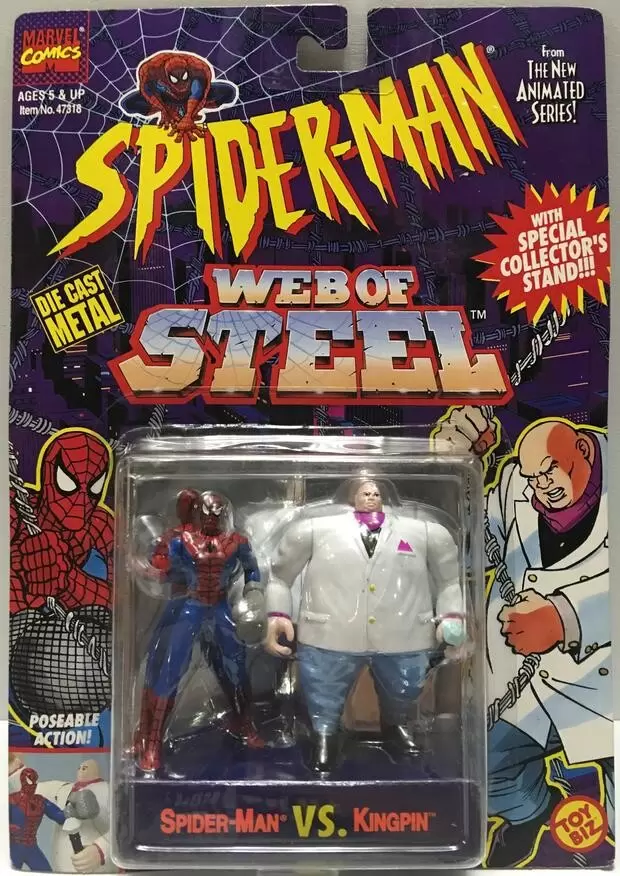 Spider-Man From The New Animated Series - Web of Steel - Spider-Man vs Kingpin