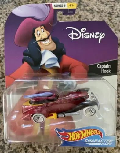 Disney Character Cars - Captain Hook
