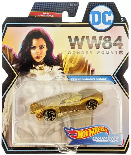 DC Comics Character Cars - WW84 - Wonder Woman Golden Armor
