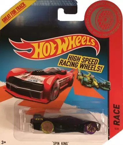 Hot Wheels High Speed Racing Wheels - Spin King