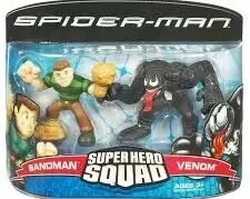 Marvel Super Hero Squad Action Figures - Sandman & Venom