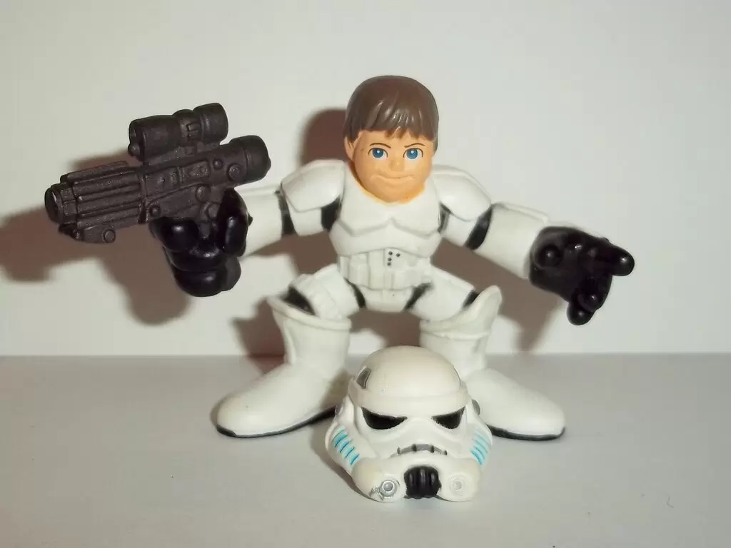 Galactic Heroes - Luke Skywalker in Stormtrooper Disguise