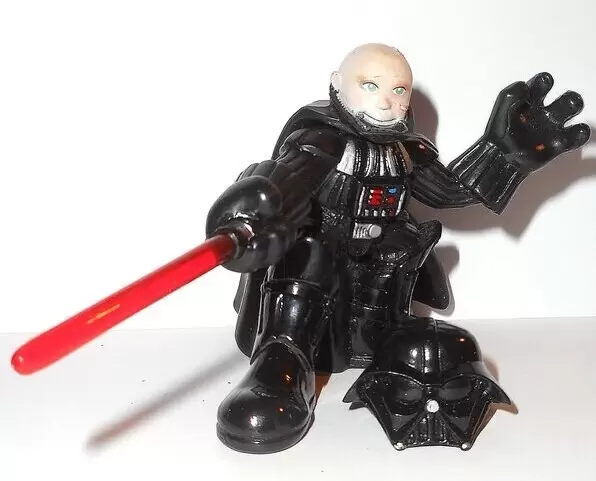Hensigt vejkryds periode Darth Vader Without Helmet - Galactic Heroes action figure