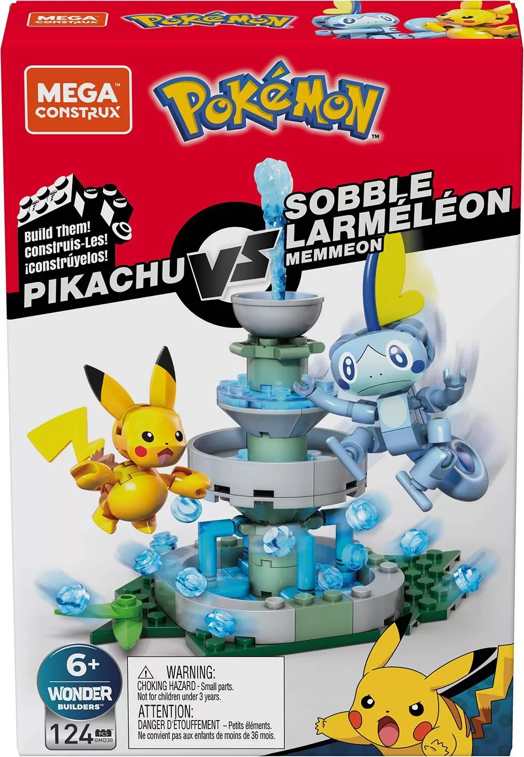 Pokémon Mega Construx - Pikachu Vs Sobble